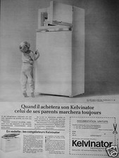 PUBLICITÉ KELVINATOR