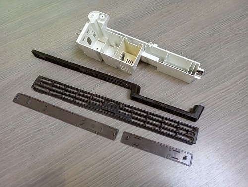 Poigné porte support ampoule - porte,