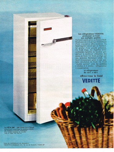 Publicite 1968 vedette - publicite,